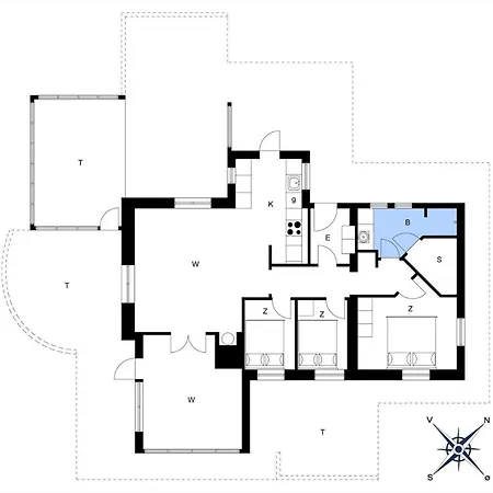 Bl1396-blokhus-laerkevej-8 Holiday home